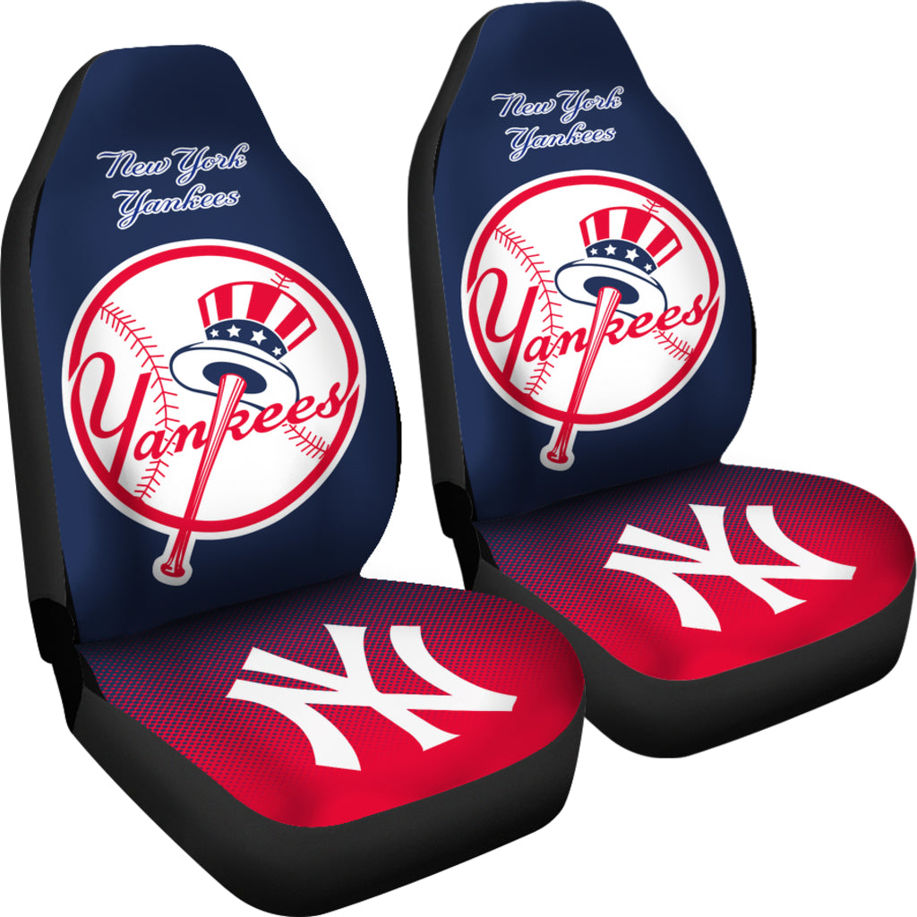 Pride Flag New York Yankees Car Seat Covers – Best Funny Store