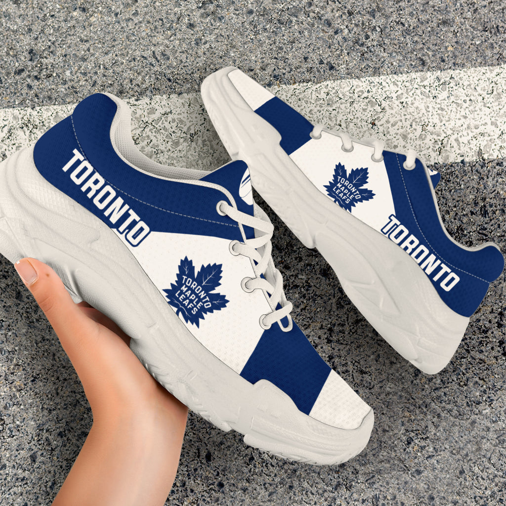 Pro Shop Logo Toronto Maple Leafs Chunky Sneakers – Best Funny Store