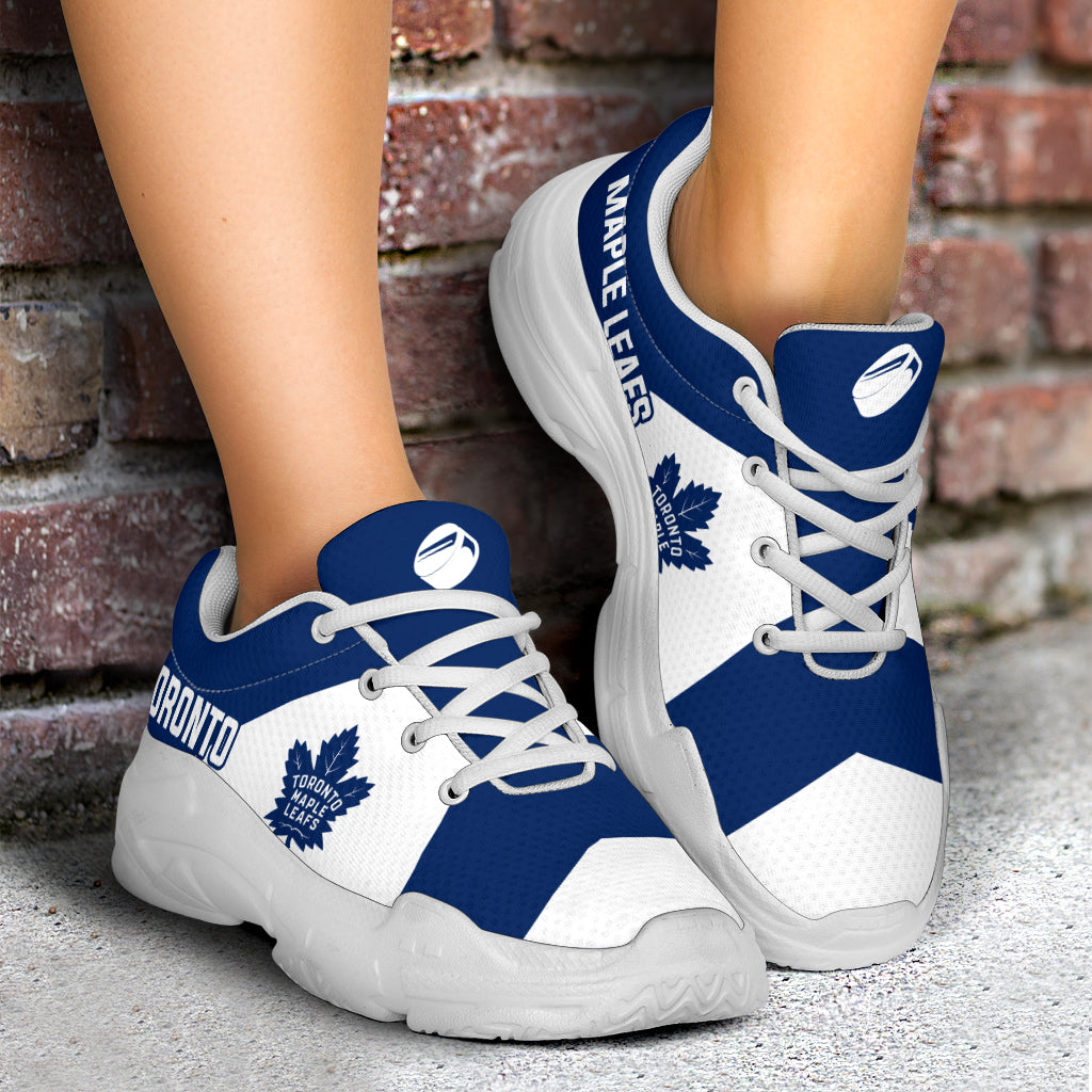 Pro Shop Logo Toronto Maple Leafs Chunky Sneakers – Best Funny Store