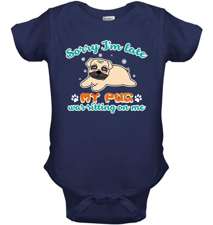 My Pug Was Sitting On Me T Shirts