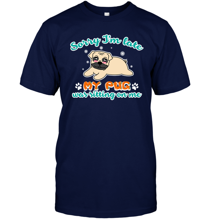 My Pug Was Sitting On Me T Shirts