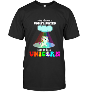 Time To Be A Unicorn Tshirt Magical Animal Gift