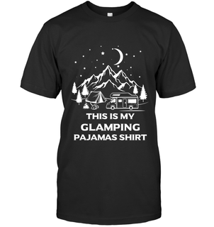 This Is My Glamping Pajamas Shirt Tshirt As Camper Gift