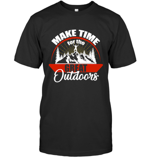 Make Time For The Great Outdoors Hiking T Shirt