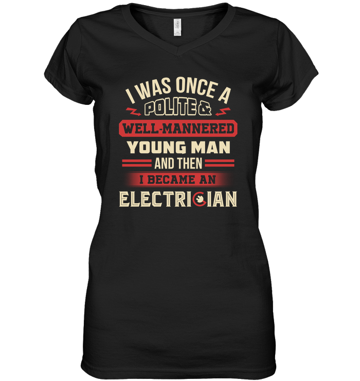 I Became A Man Electrician T Shirts