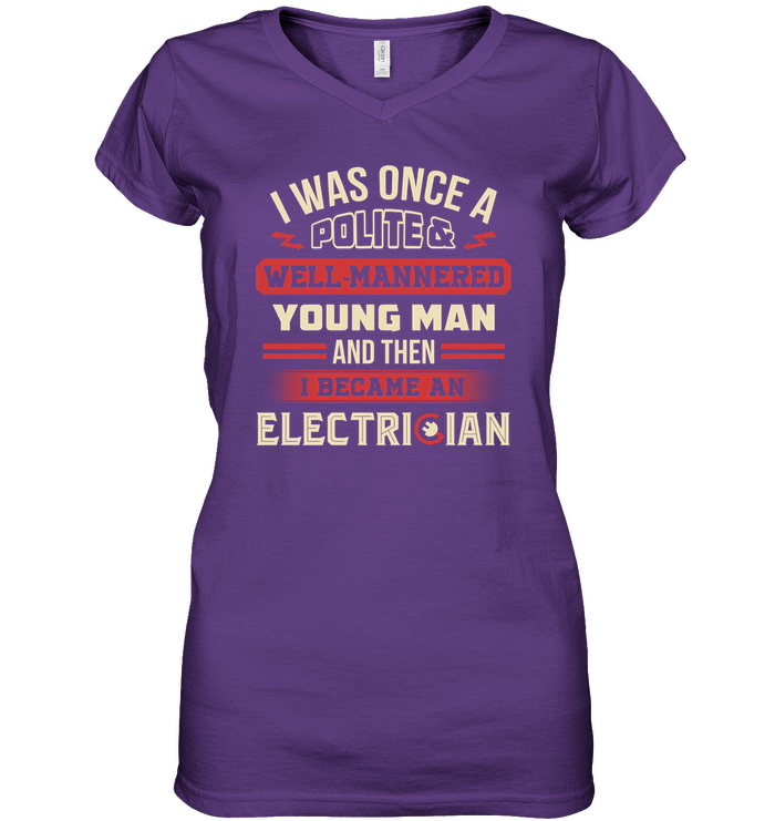 I Became A Man Electrician T Shirts