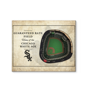 3D Graphics Chicago White Sox Stadium Canvas