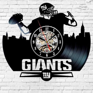 Home Decor Team New York Giants Wall Clock Art