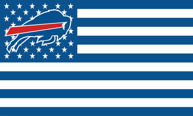 Fabulous Buffalo Bills Flag with Star and Stripes 90x150 cm – Best Funny  Store