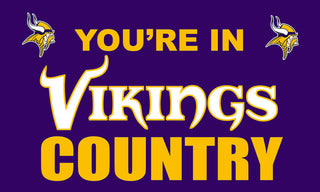 Big Minnesota Vikings Team Flags  90x150cm